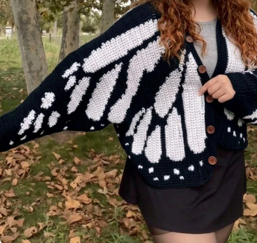 Zoey's Butterfly Cardigan