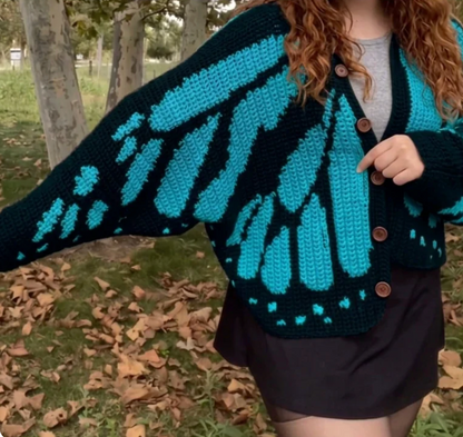Zoey's Butterfly Cardigan