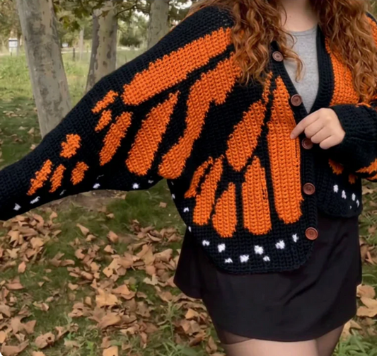 Zoey's Butterfly Cardigan