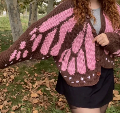 Zoey's Butterfly Cardigan