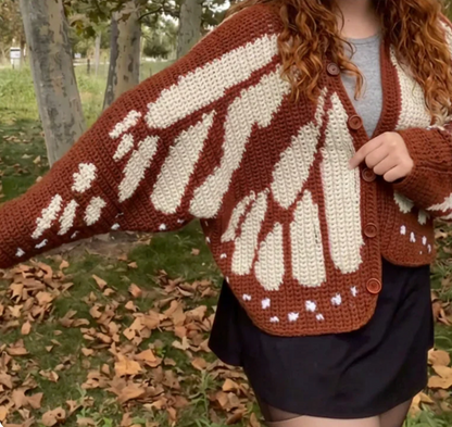 Zoey's Butterfly Cardigan